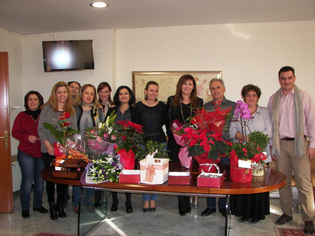 Ονομαστική γιορτή της Δημάρχου Σκύδρας.